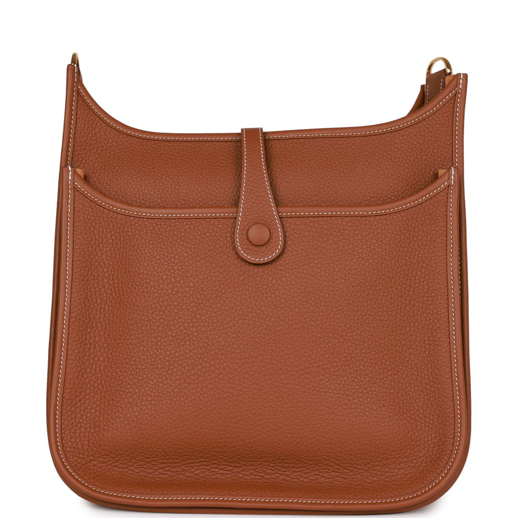 Hermes Evelyne III PM Gold Clemence Gold Hardware