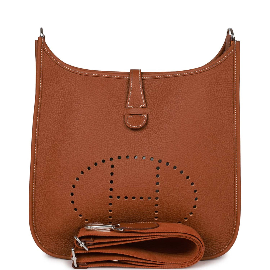 Hermes Evelyne III PM Gold Clemence Palladium Hardware