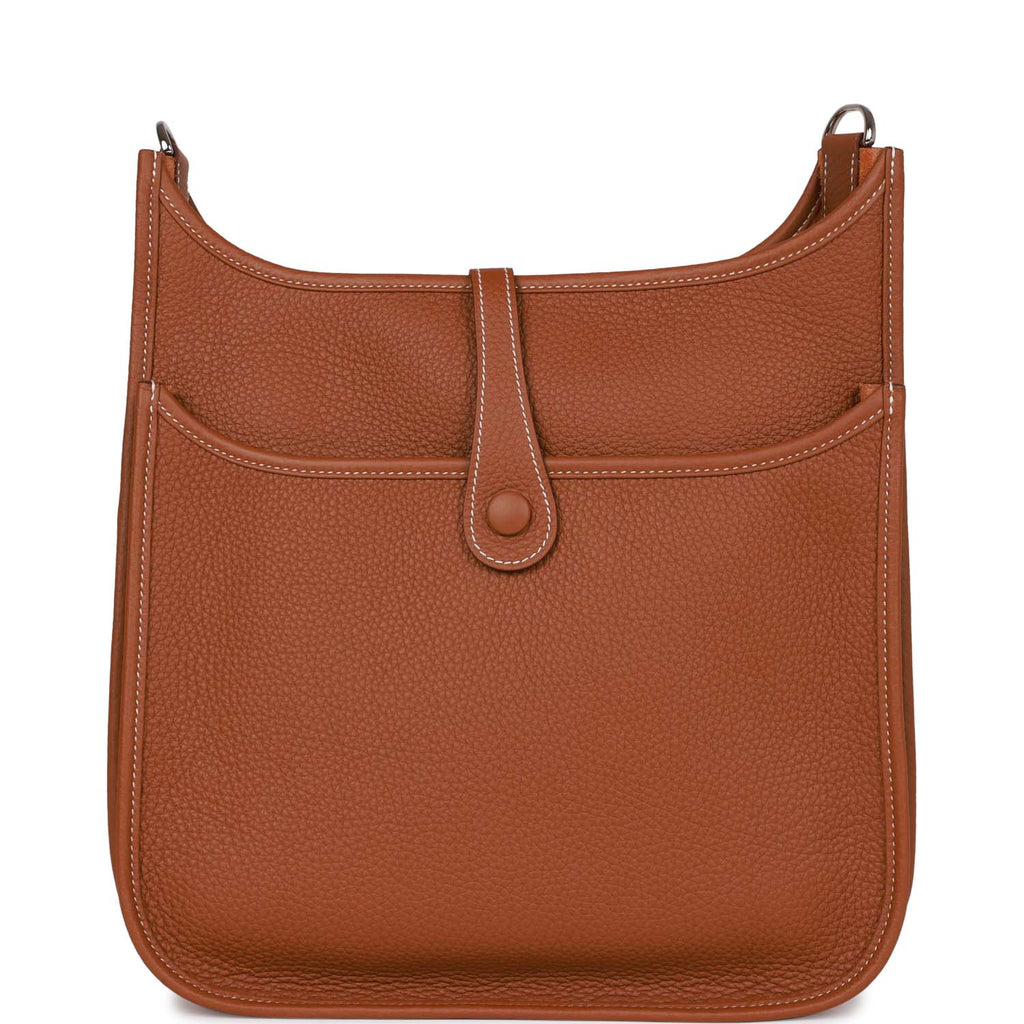 Hermes Evelyne III PM Gold Clemence Palladium Hardware