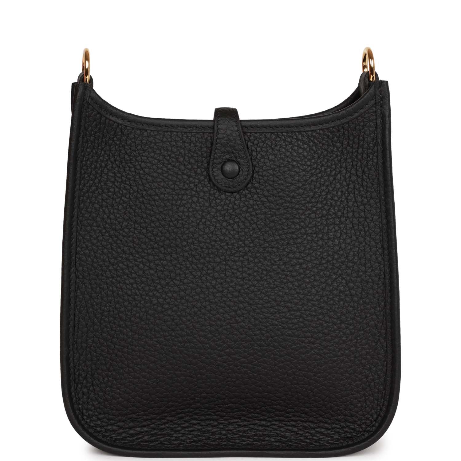 Hermes Evelyne TPM Black Clemence Gold Hardware