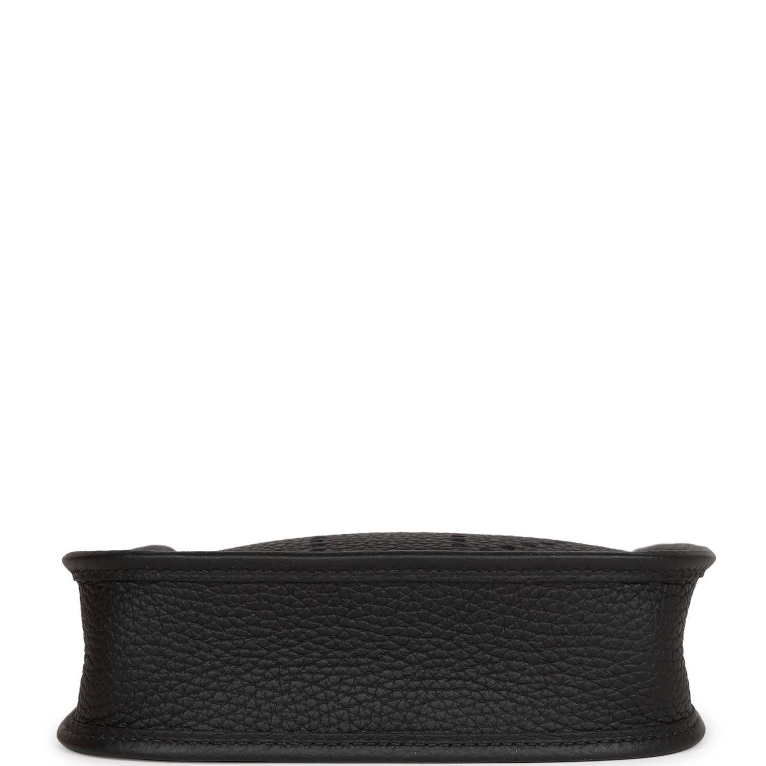 Hermes Evelyne TPM Black Clemence Gold Hardware