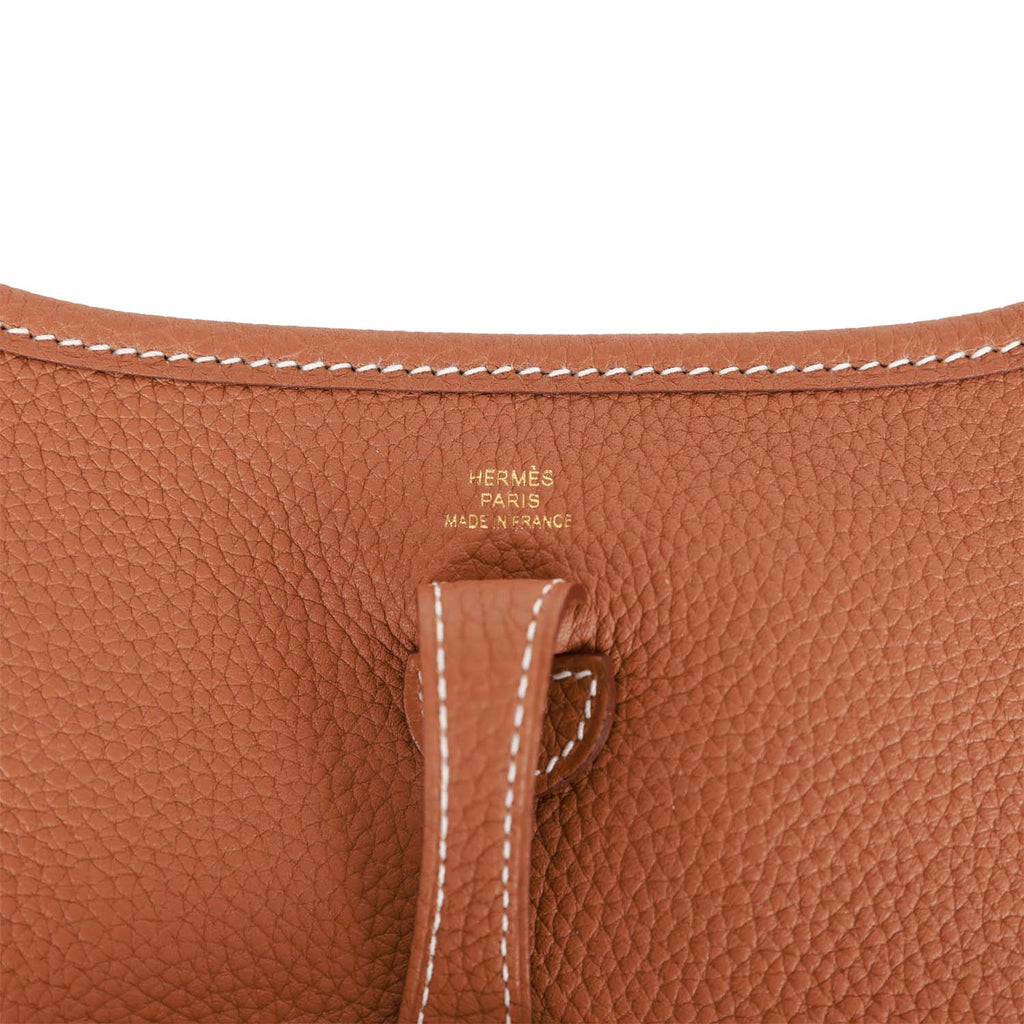 Hermes Evelyne TPM Gold Clemence  Gold Hardware