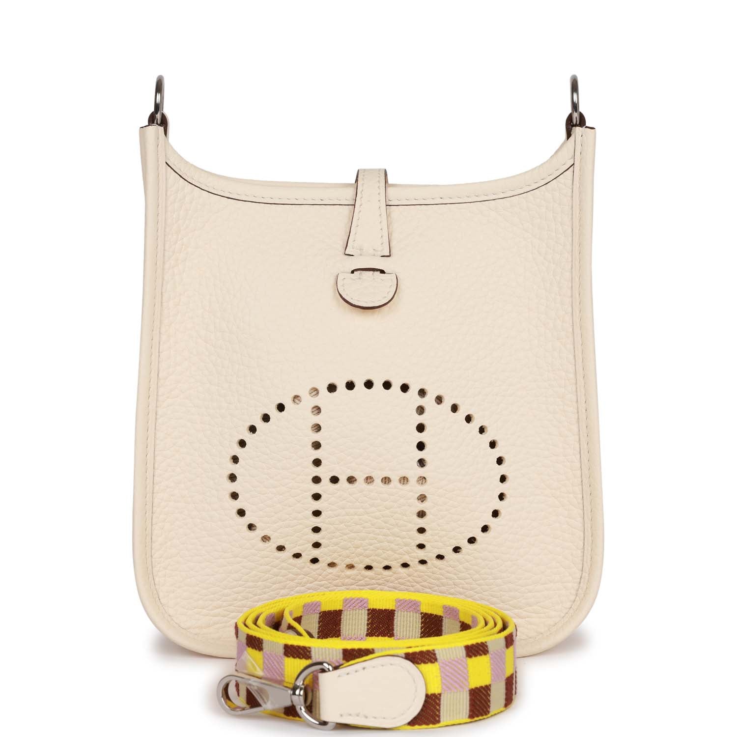 Hermes Evelyne TPM Nata Clemence Palladium Hardware