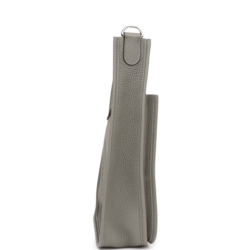 Hermes Evelyne III PM Gris Meyer Clemence Palladium Hardware
