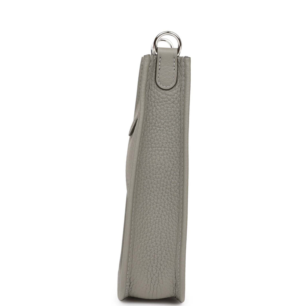 Hermes Evelyne TPM Gris Meyer Clemence Palladium Hardware