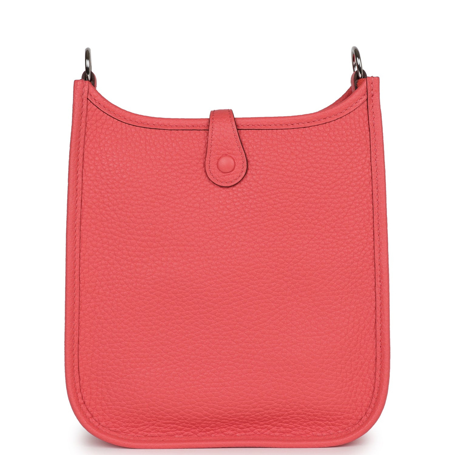 Hermes Evelyne TPM Rose Texas Clemence Palladium Hardware