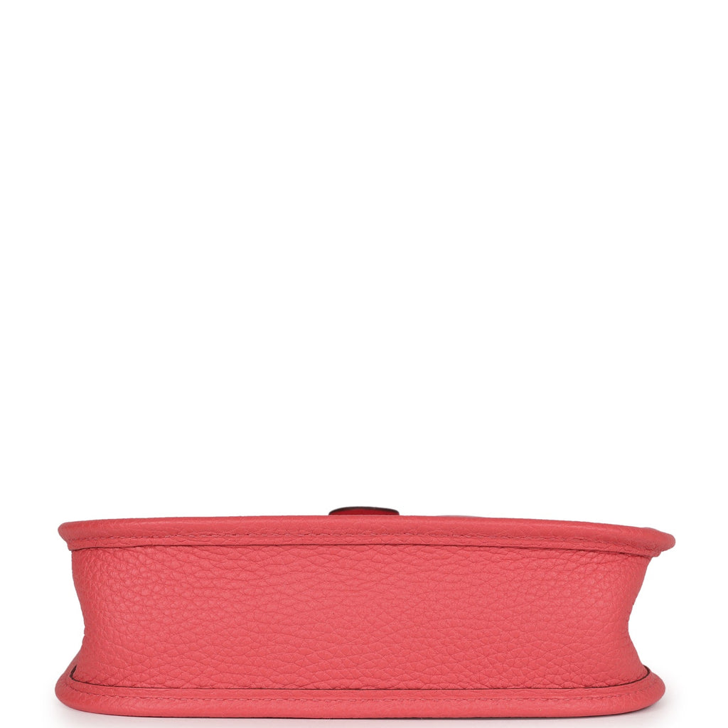 Hermes Evelyne TPM Rose Texas Clemence Palladium Hardware