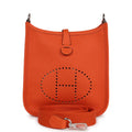 Hermes Evelyne TPM Feu Clemence Palladium Hardware