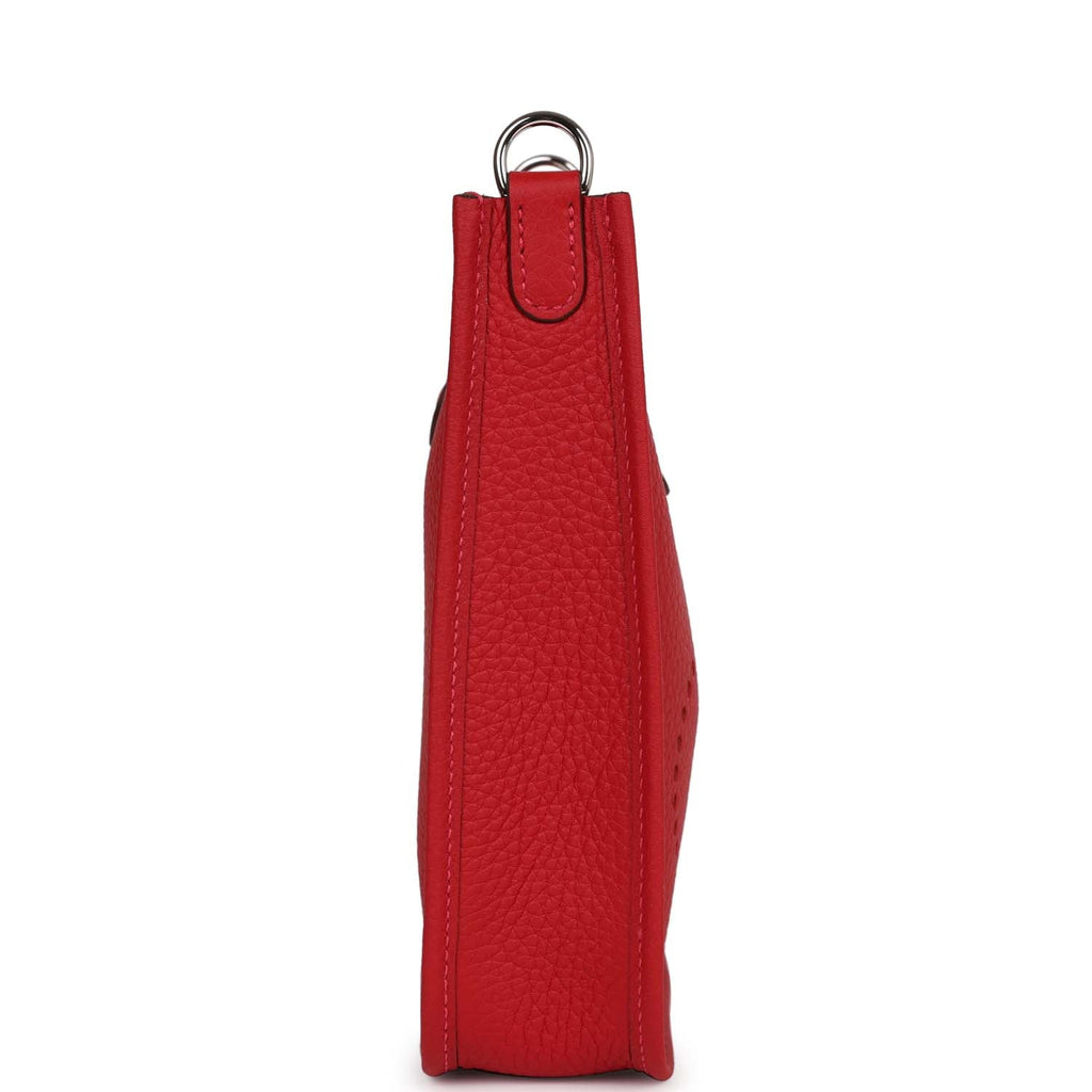 Hermes Evelyne TPM Rouge Piment Clemence Palladium Hardware