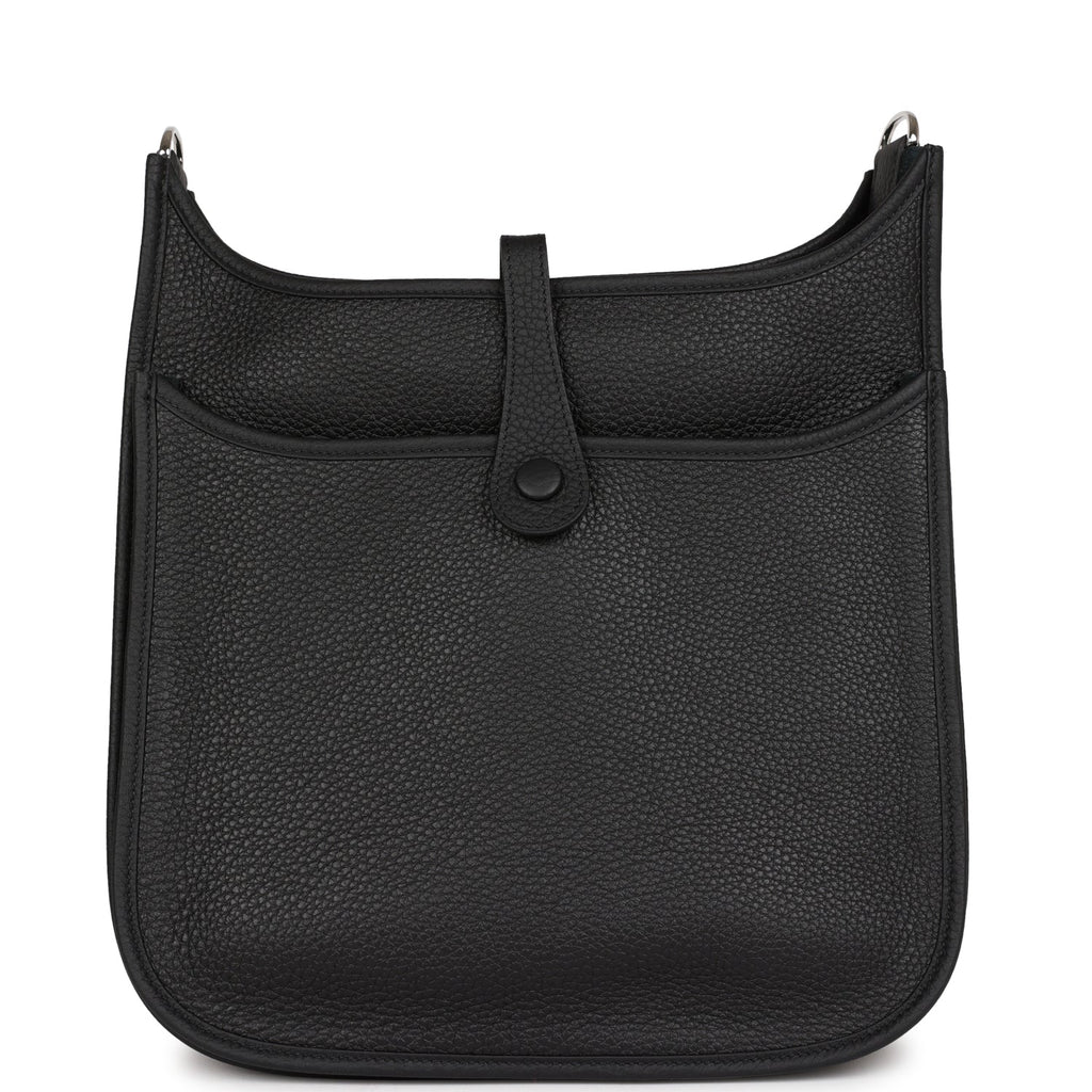 Hermes Evelyne III PM Black Clemence Palladium Hardware