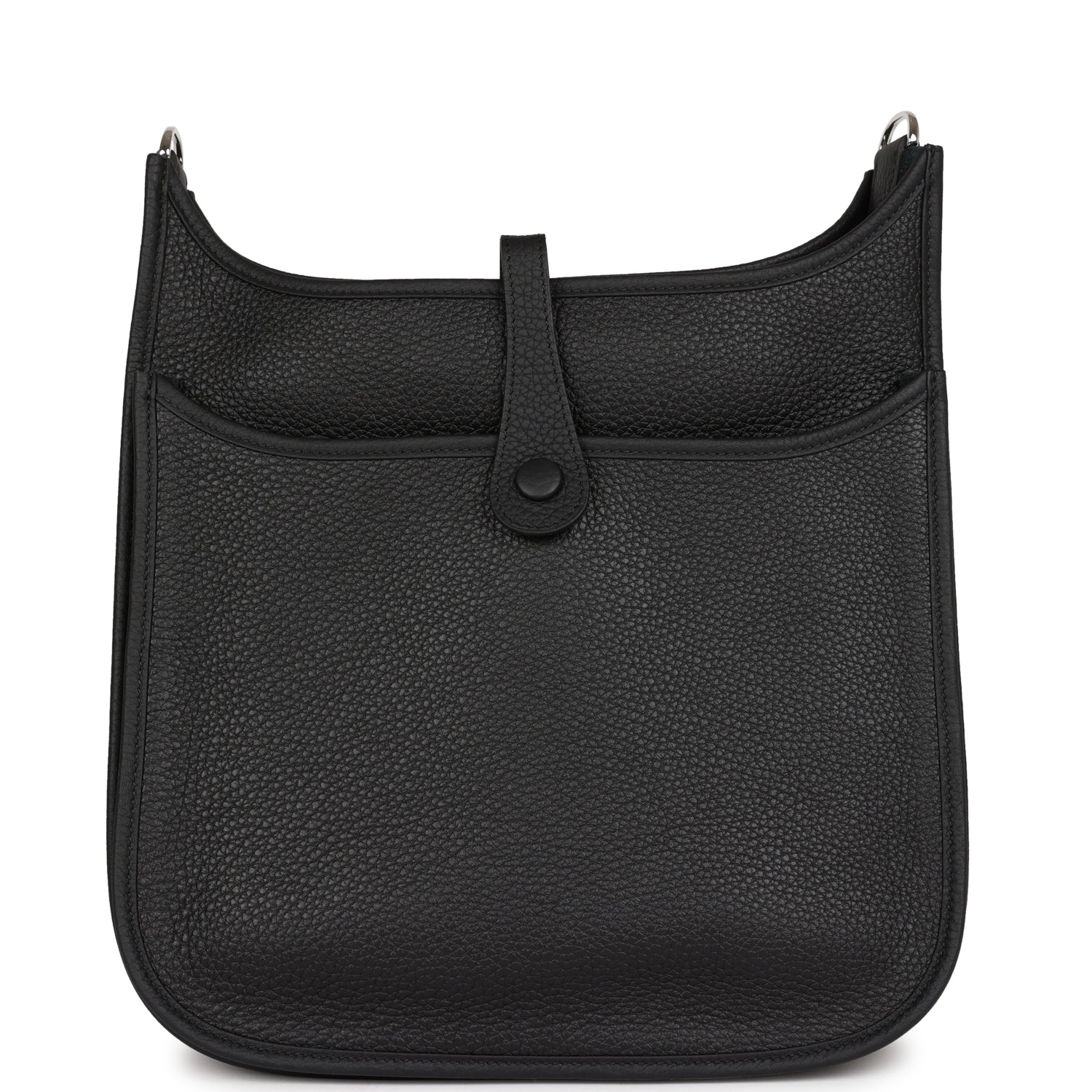 Hermes Evelyne III PM Black Clemence Palladium Hardware