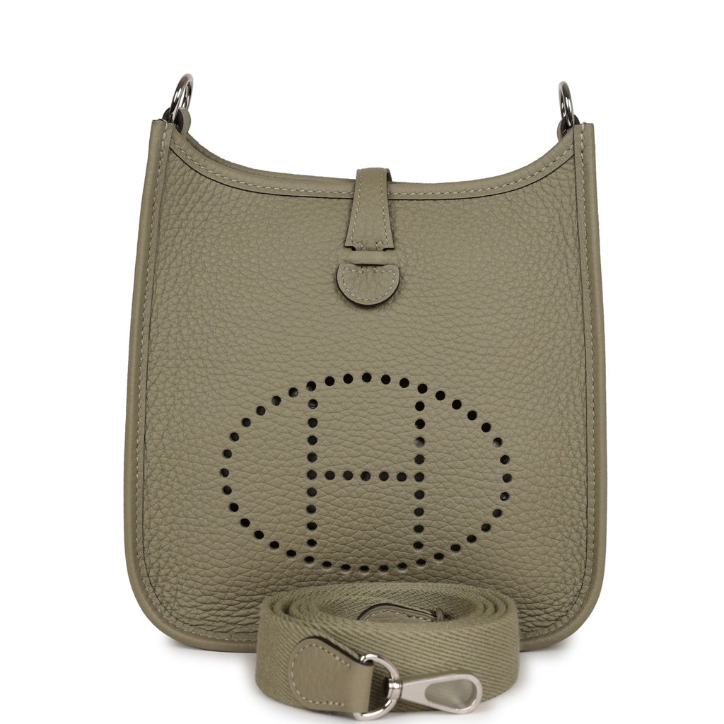 Hermes Evelyne TPM Sage Clemence Palladium Hardware