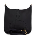 Hermes Evelyne III PM Caban Clemence Gold Hardware