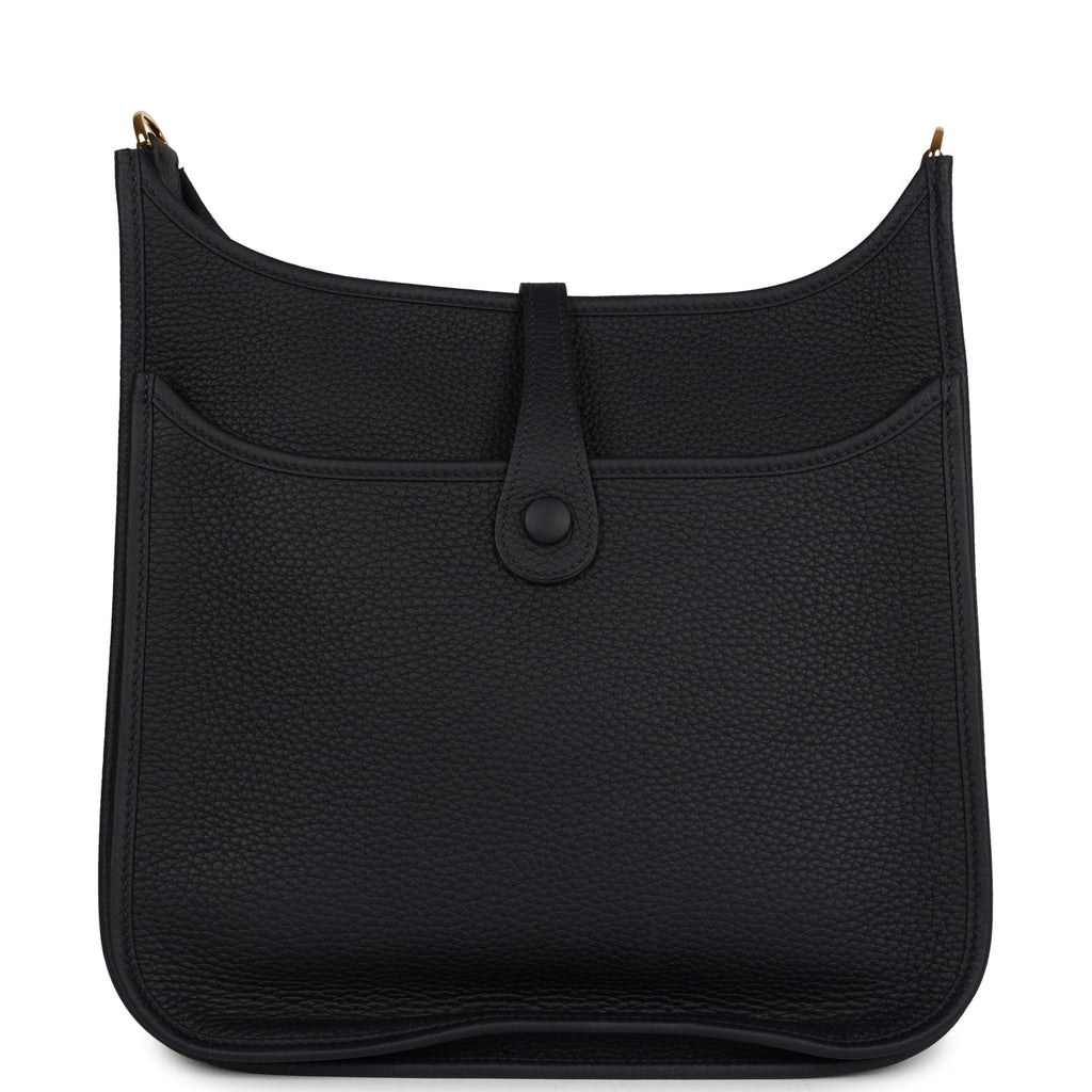Hermes Evelyne III PM Caban Clemence Gold Hardware