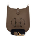 Hermes Evelyne TPM Etoupe Clemence Gold Hardware
