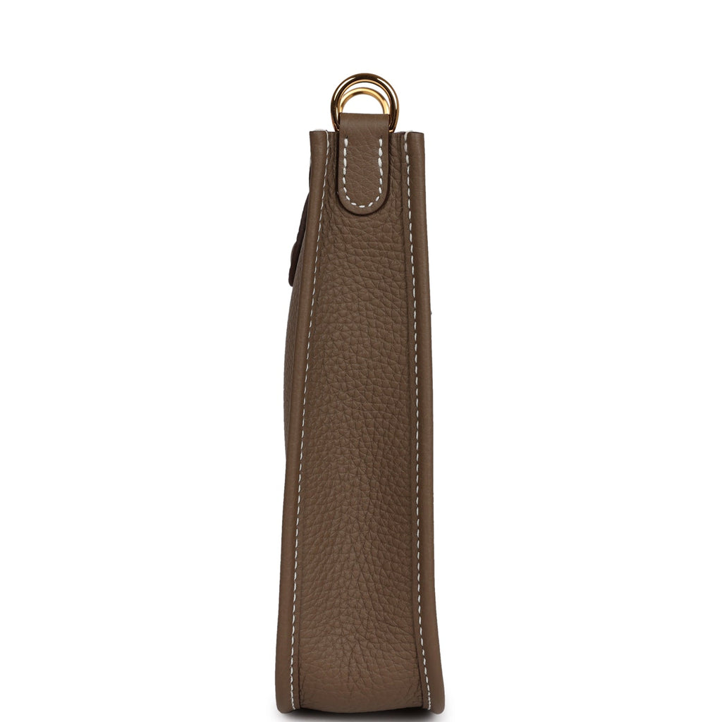 Hermes Evelyne TPM Etoupe Clemence Gold Hardware
