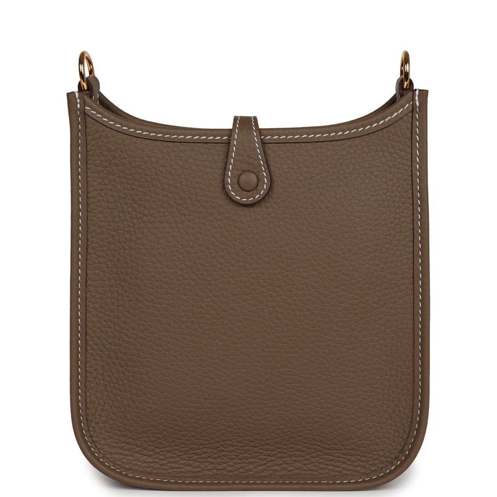 Hermes Evelyne TPM Etoupe Clemence Gold Hardware