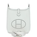 Hermes Evelyne TPM New White Clemence Palladium Hardware