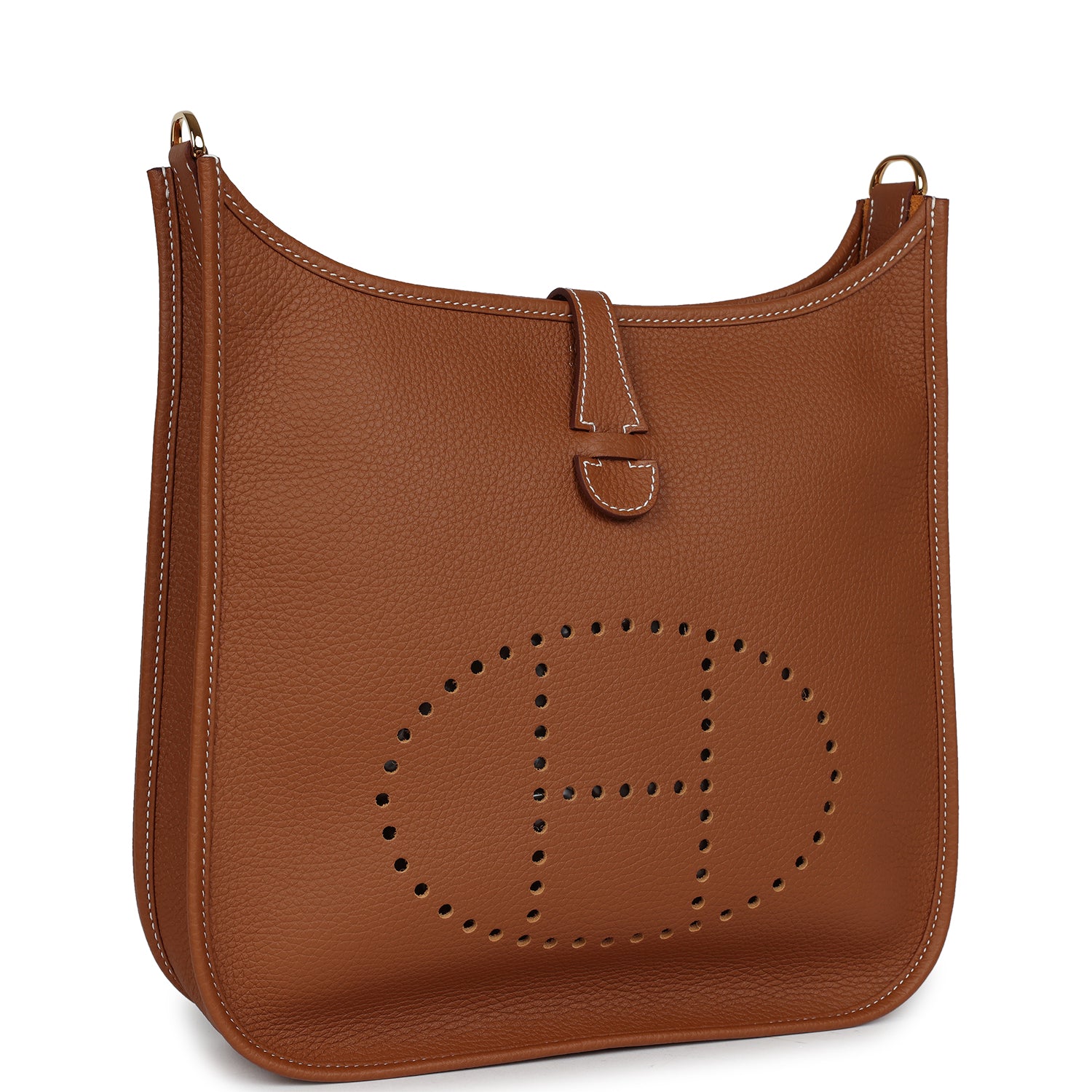 Hermes Evelyne III PM Gold Clemence Gold Hardware