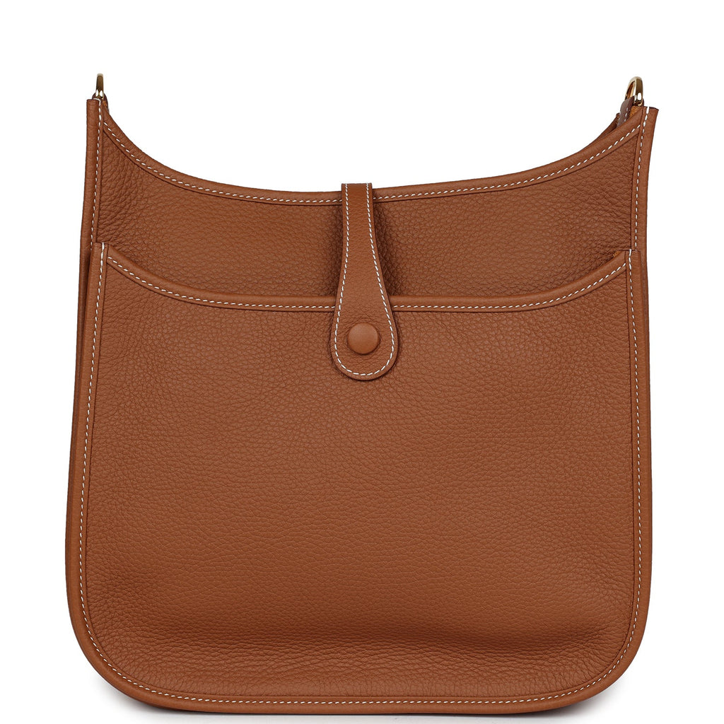 Hermes Evelyne III PM Gold Clemence Gold Hardware