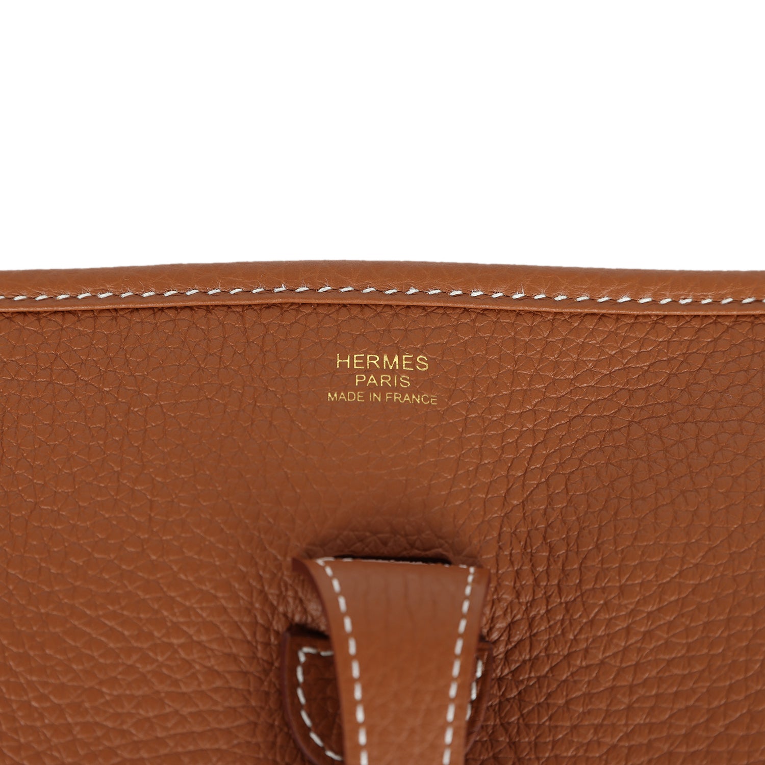 Hermes Evelyne III PM Gold Clemence Gold Hardware