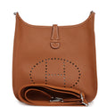 Hermes Evelyne III PM Gold Clemence Palladium Hardware