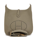 Hermes Evelyne III PM Sage Clemence Gold Hardware