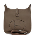 Hermes Evelyne III GM Etoupe Clemence Gold Hardware