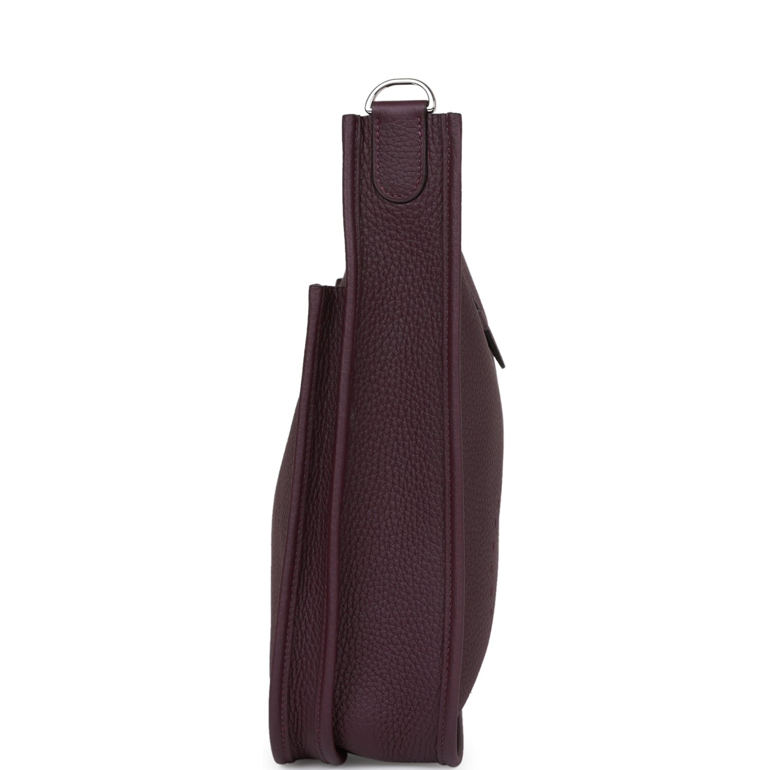 Hermes Evelyne III PM Cassis Clemence  Palladium Hardware