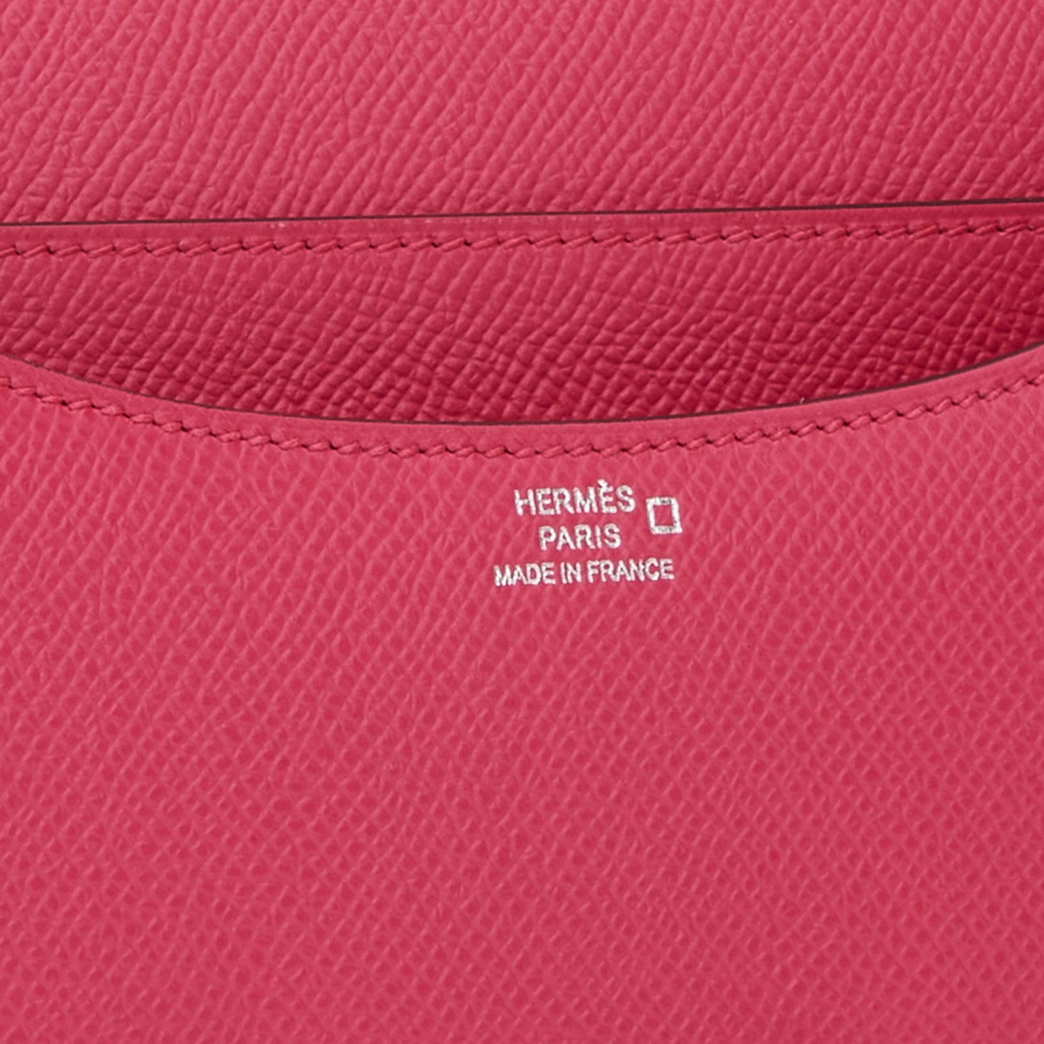 Hermes Constance 18 Rose Mexico Epsom and Alligator Palladium Hardware
