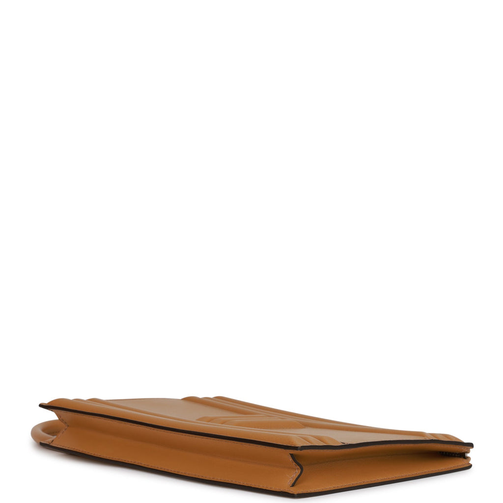 Hermes Cadena Lock Bag Poussiere Tadelakt Palladium Hardware
