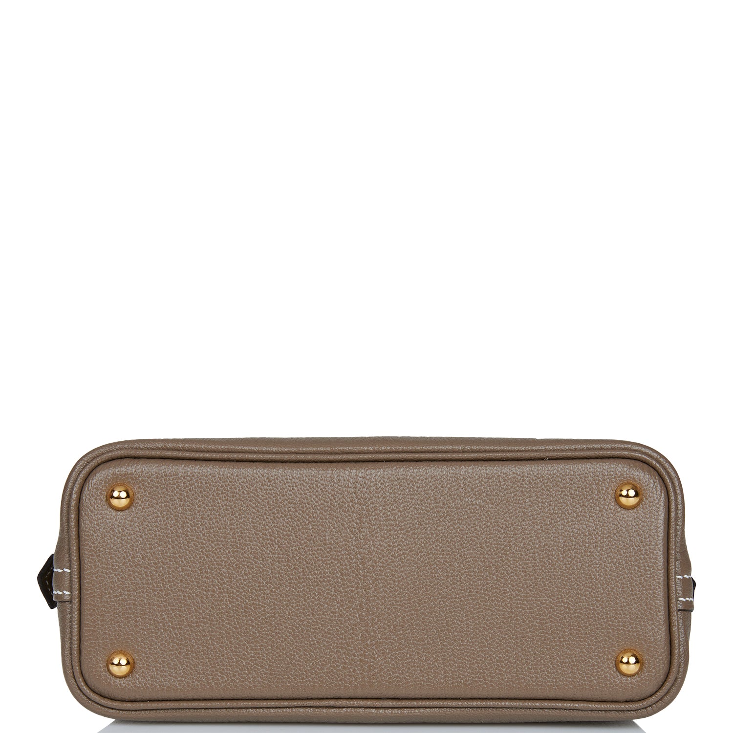 Hermes 1923 Bolide 25 Etoupe Chevre Gold Hardware