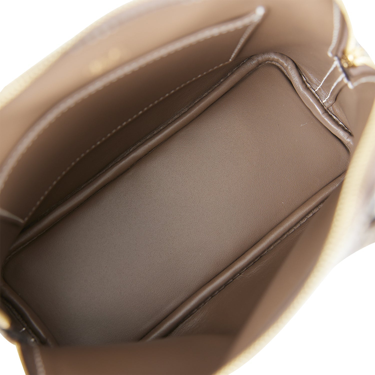 Hermes 1923 Bolide 25 Etoupe Chevre Gold Hardware
