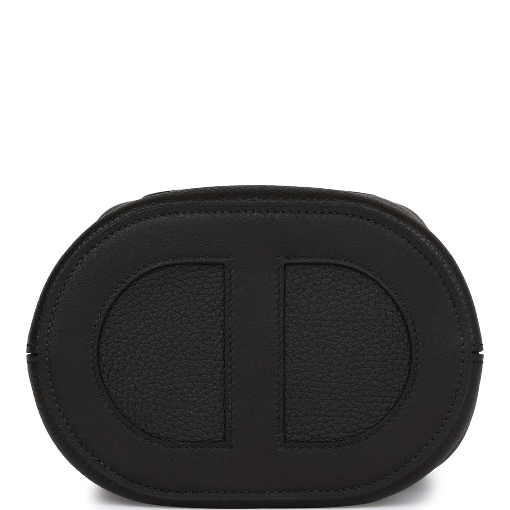 Hermes In-The-Loop 18 Black Clemence and Swift Gold Hardware