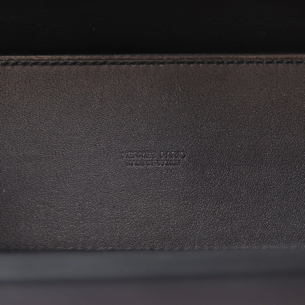Hermes Kelly Danse Black Volupto Rose Gold Hardware