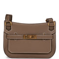 Hermes Jypsiere Mini Etoupe Swift Gold Hardware