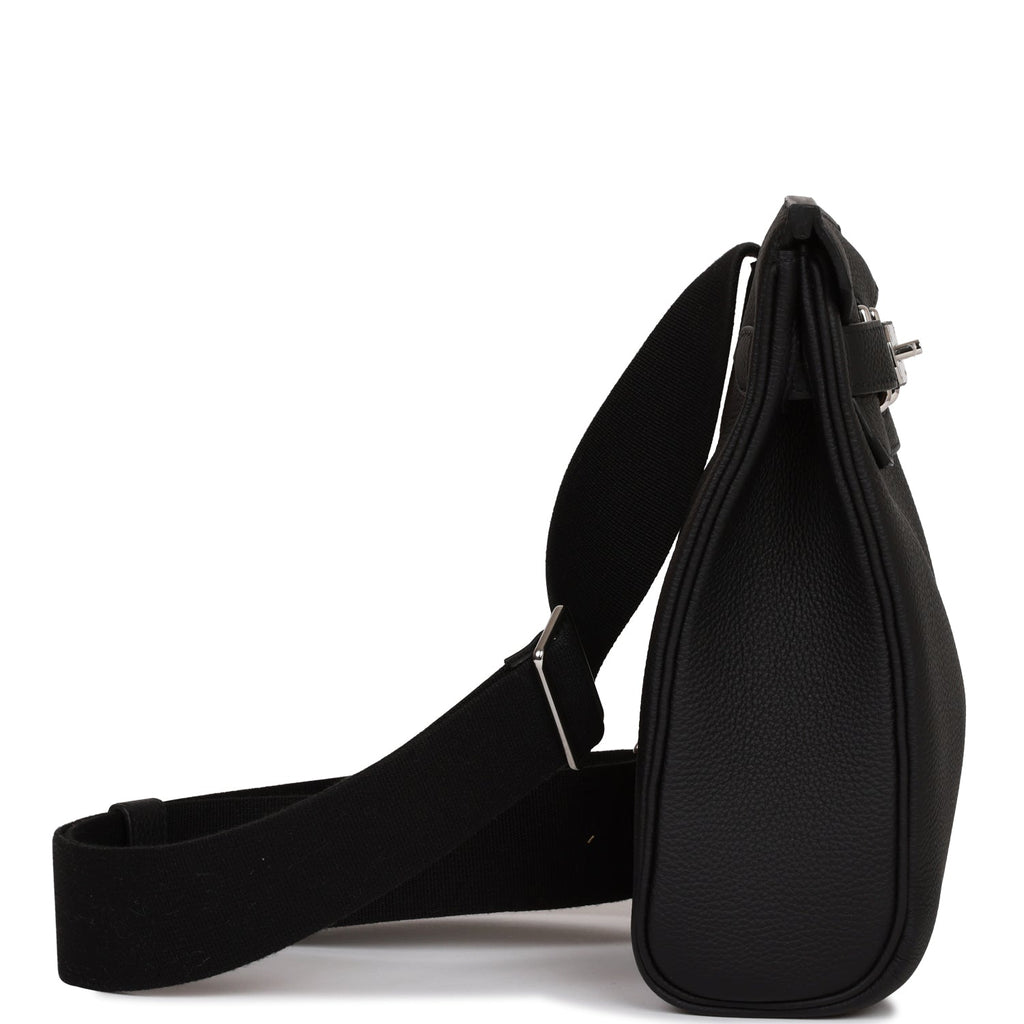Hermes HAC A Dos PM Backpack Black Togo Palladium Hardware