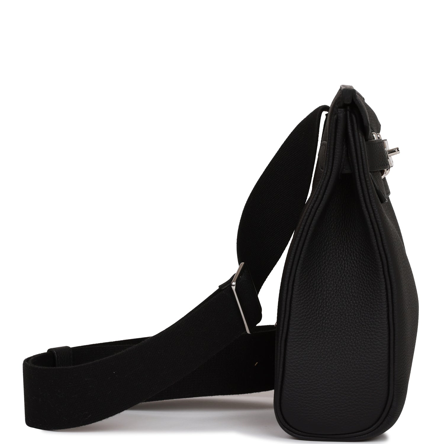 Hermes HAC A Dos PM Backpack Black Togo Palladium Hardware