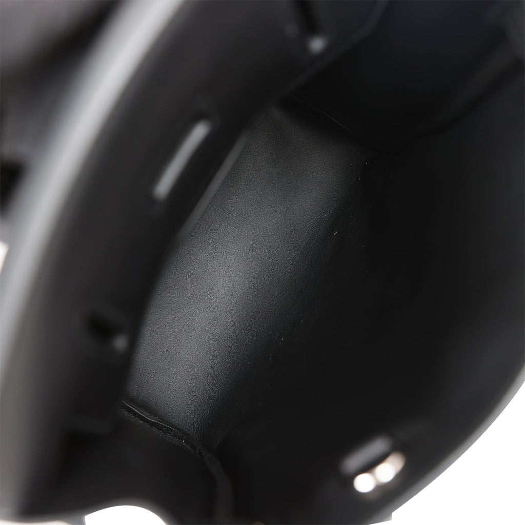 Hermes HAC A Dos PM Backpack Black Togo Palladium Hardware