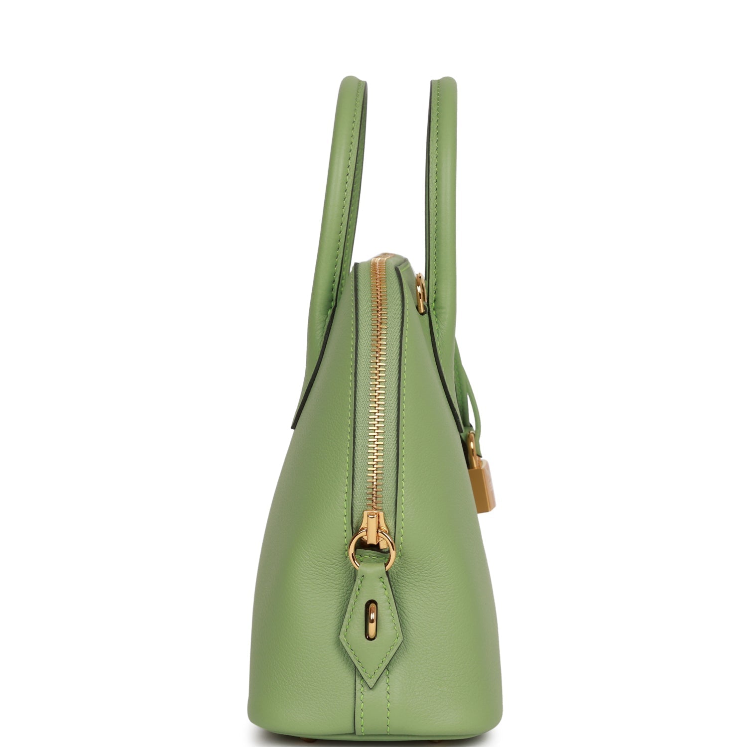 Hermes 1923 Bolide 25 Vert Criquet Evercolor Gold Hardware