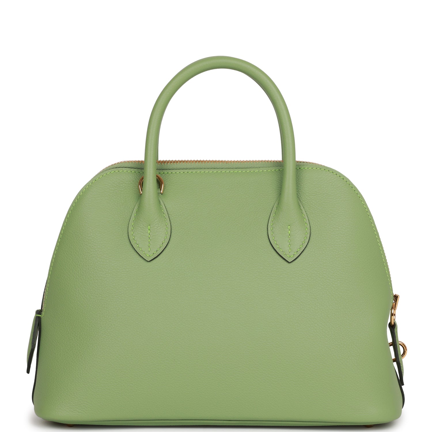 Hermes 1923 Bolide 25 Vert Criquet Evercolor Gold Hardware