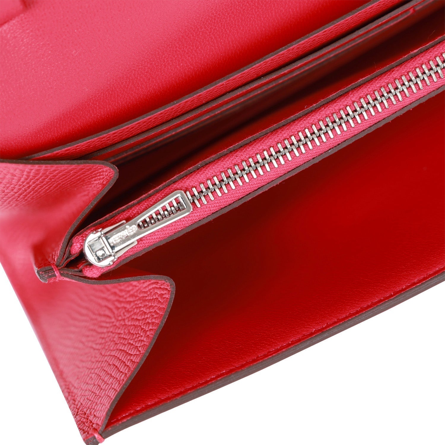 Hermes Constance Wallet To Go Rose Extreme Epsom Palladium Hardware