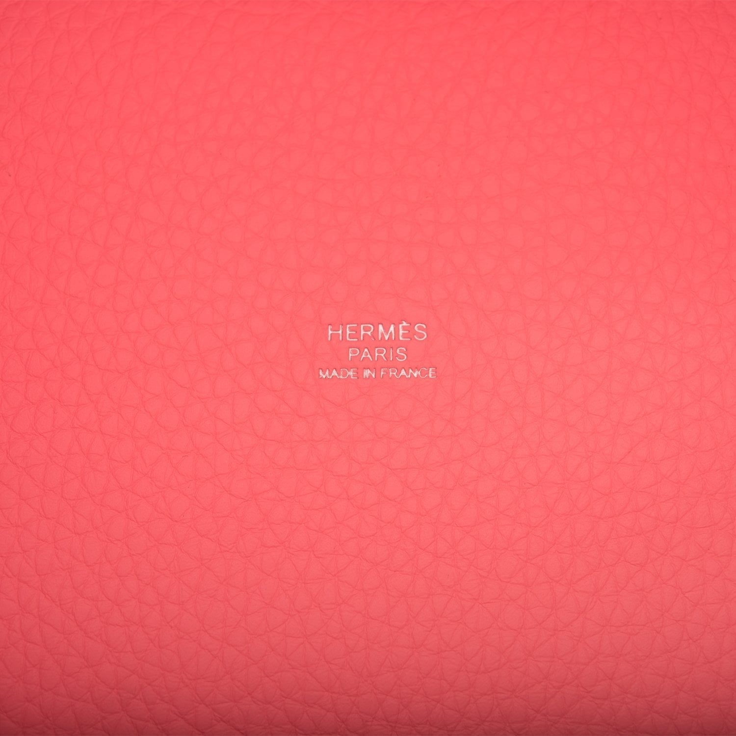 Hermes Rose Sakura Clemence Picotin Lock 18cm Palladium Hardware
