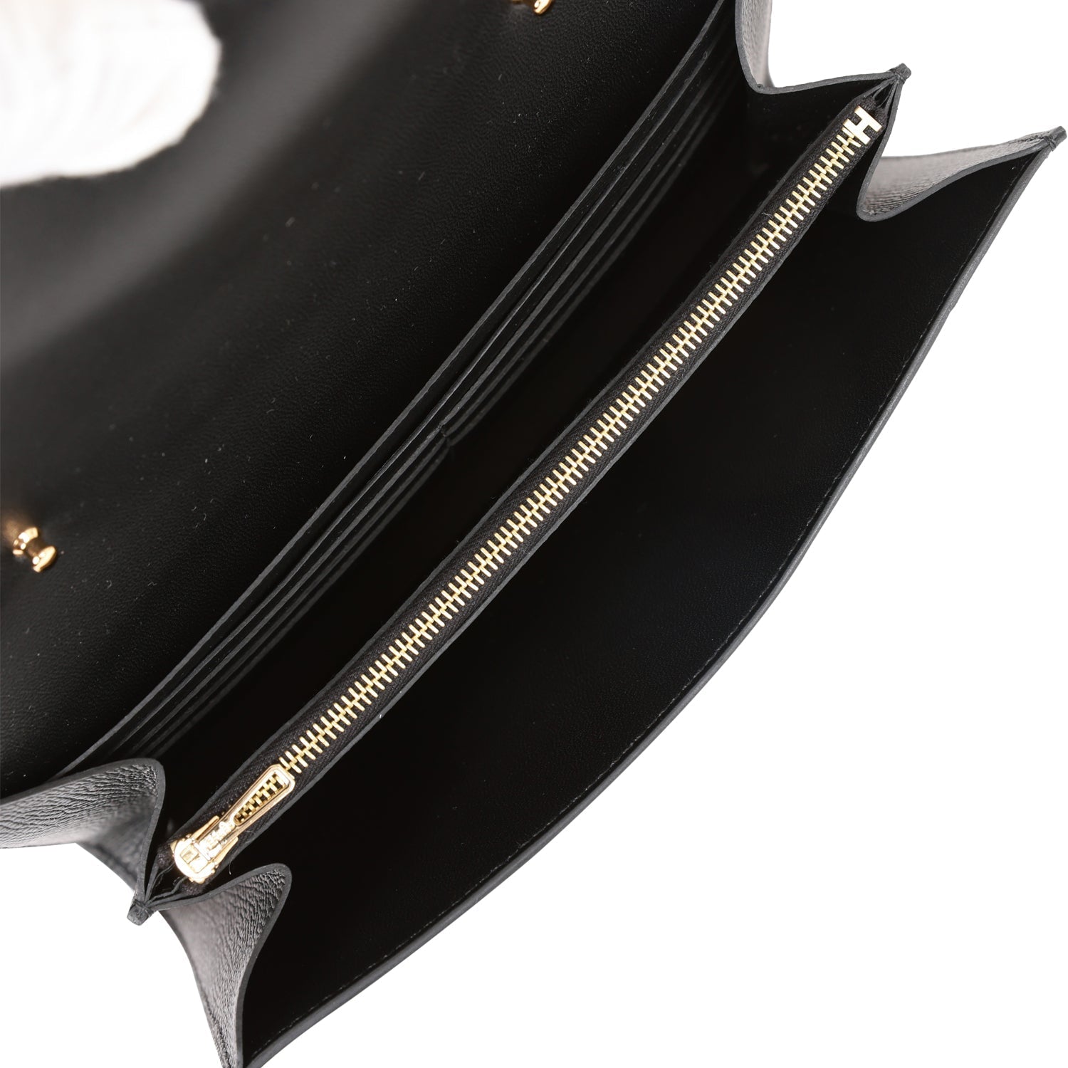 Hermes Constance Wallet To Go Black Epsom Gold Hardware