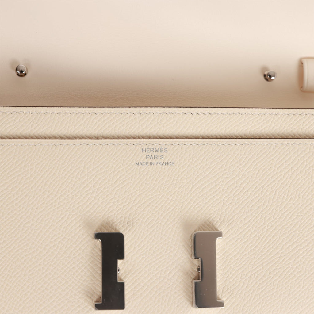 Hermes Constance Wallet To Go Nata Epsom Palladium Hardware