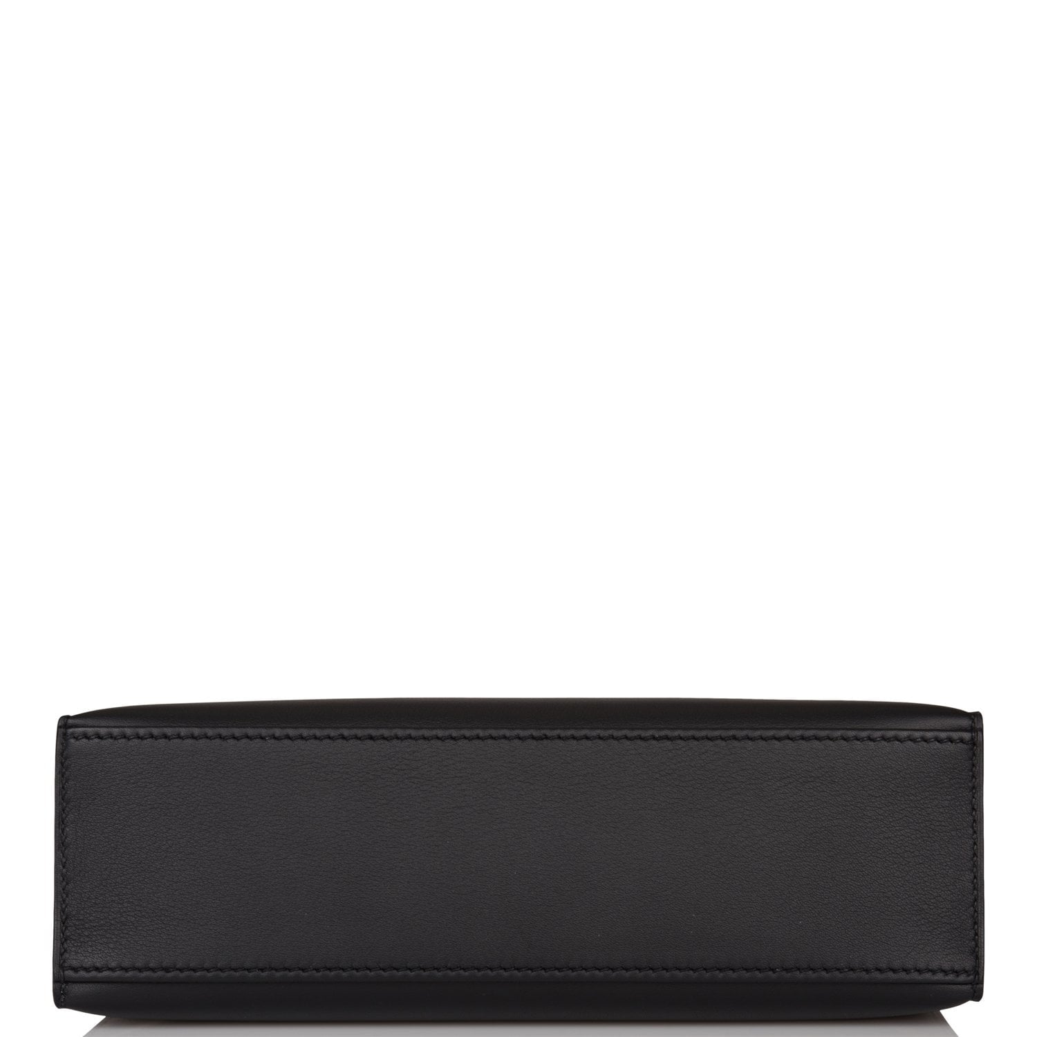 Hermes Black Swift Mini Kelly Pochette Palladium Hardware