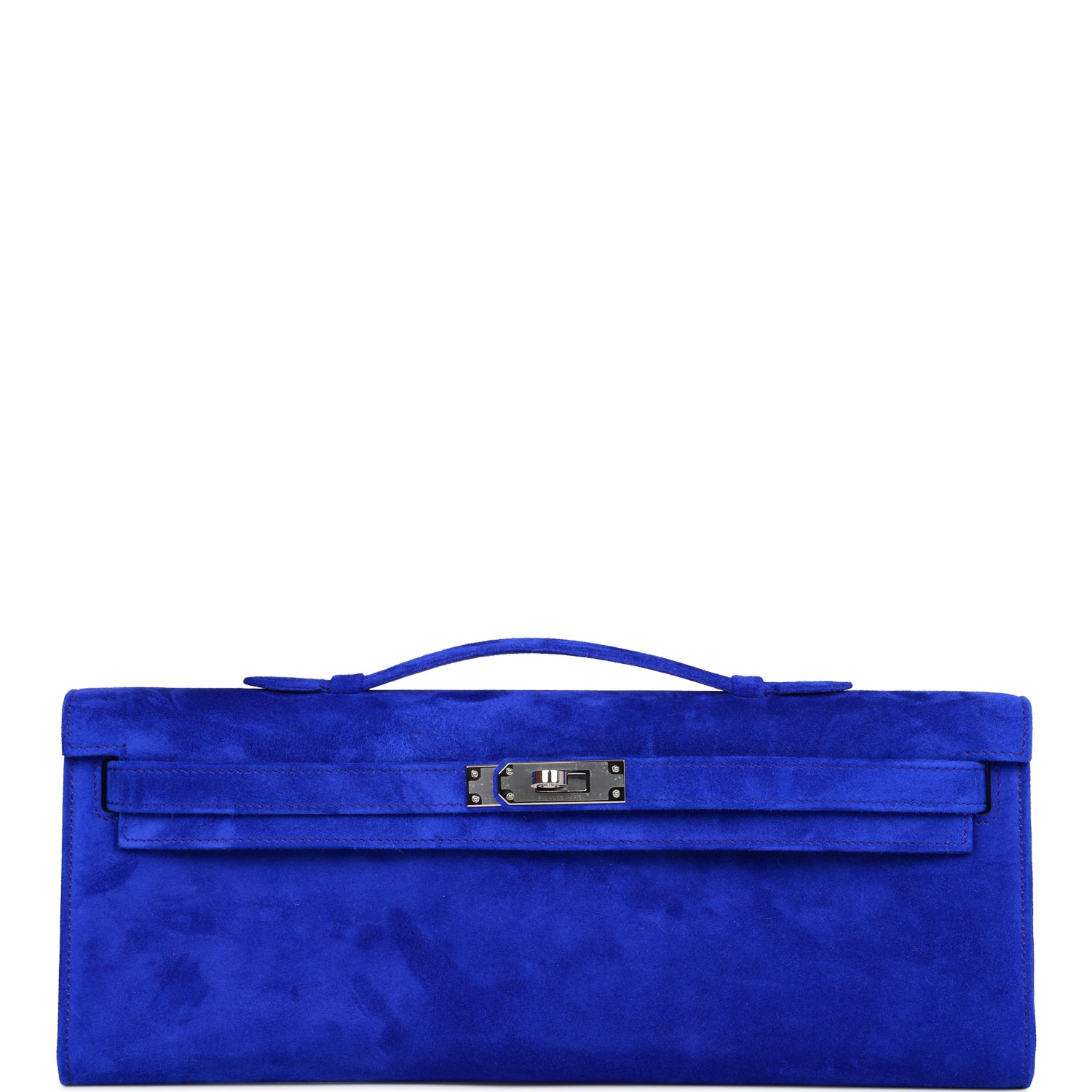 Hermes Kelly Cut Bleu Electric Doblis Palladium Hardware