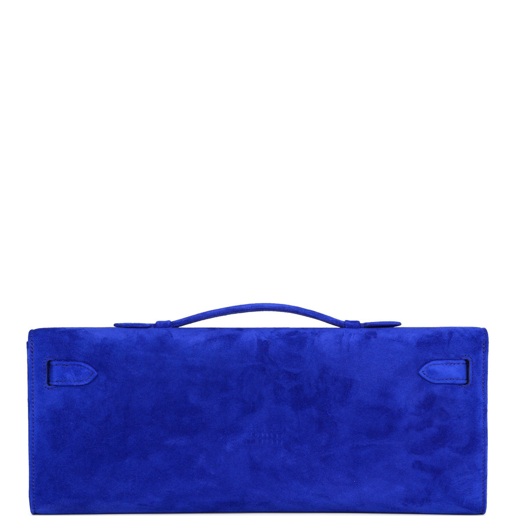 Hermes Kelly Cut Bleu Electric Doblis Palladium Hardware