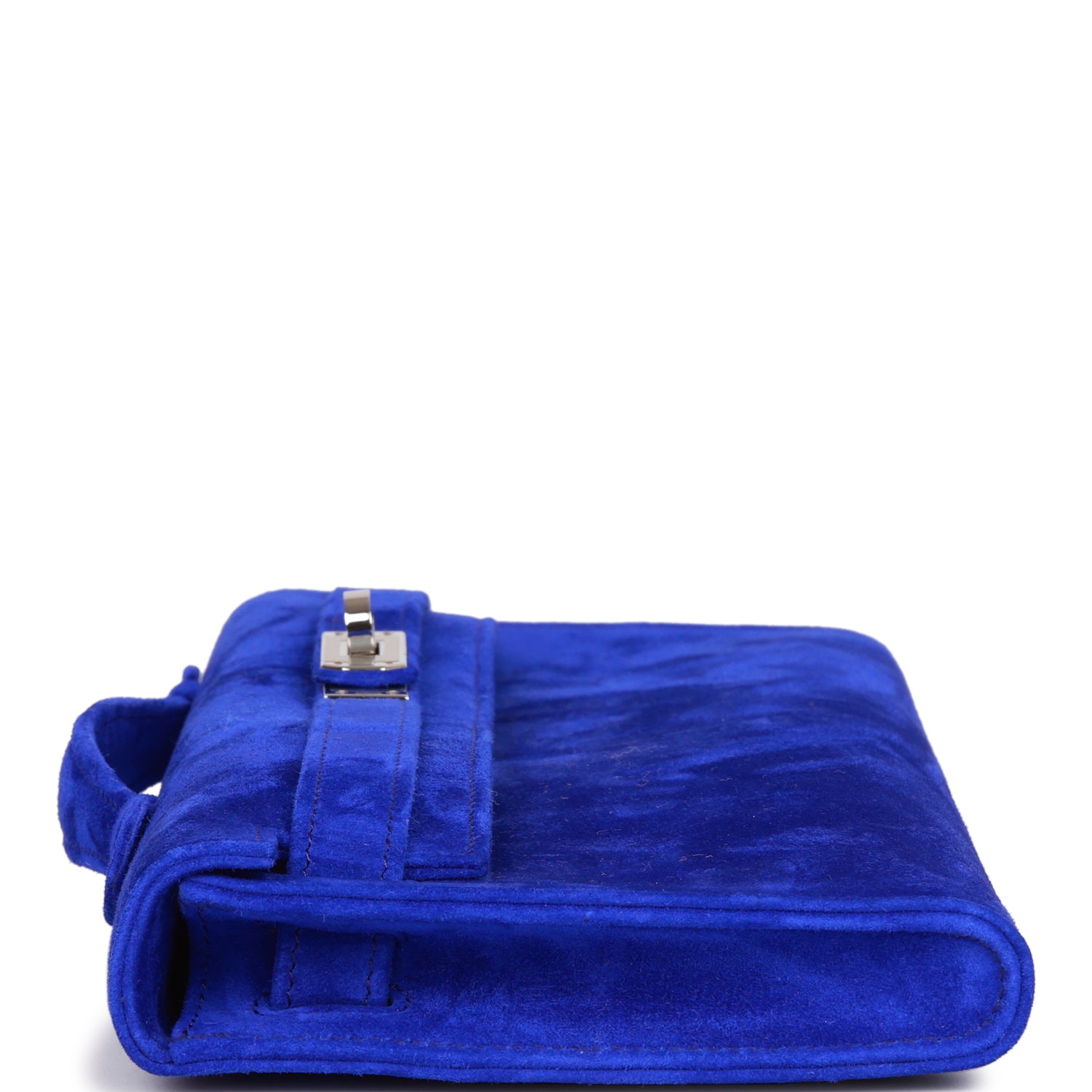Hermes Kelly Cut Bleu Electric Doblis Palladium Hardware