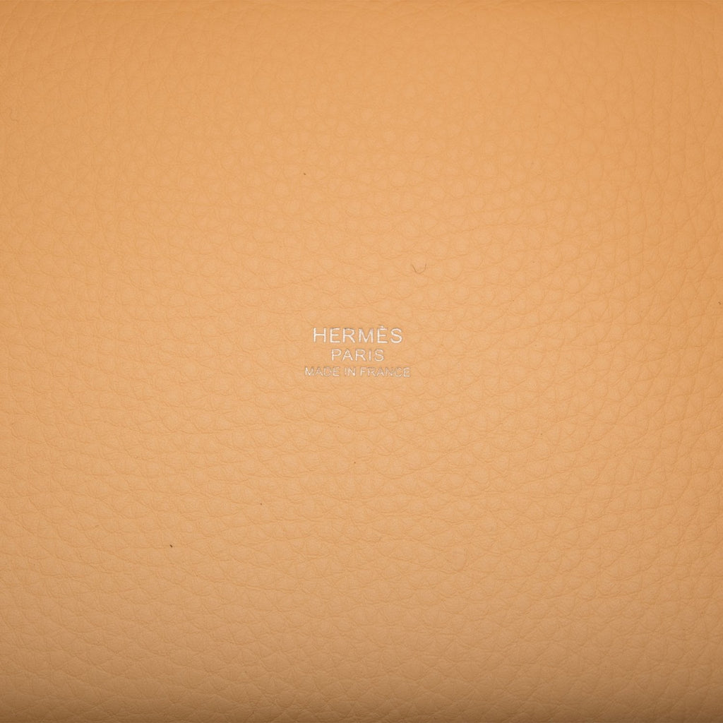 Hermes Nata Clemence Picotin Lock 18cm Palladium Hardware